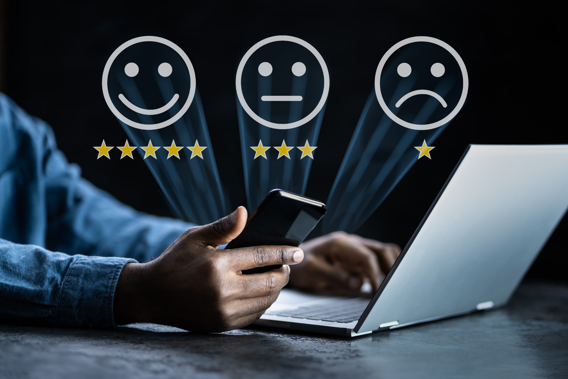 Customer Survey Review And Online Feedback